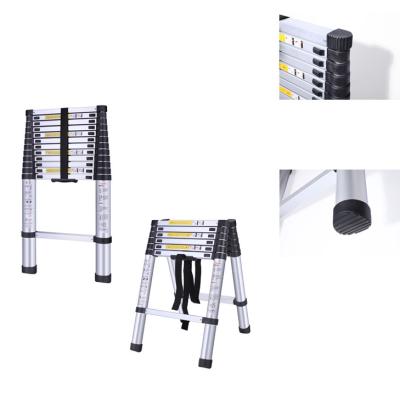 China Folding Ladders Folding Side Wall 10 Ft Aluminum Expandable Ladder Rolling Hardware Home Warehouse for sale