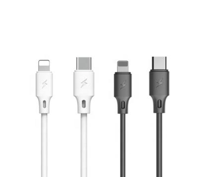 China Mobile Phone Wekome PD 18W Data Cable Full Speed ​​Fast Charging Type-C Pro to IPH 1M USB Cable for sale