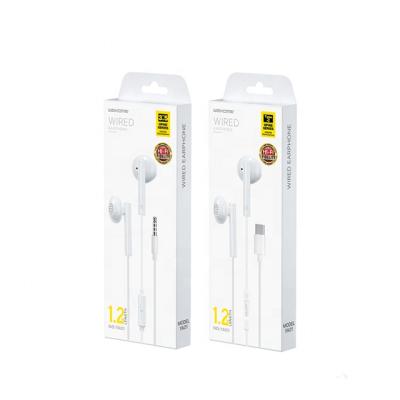 China Portable Earphone 3.5mm/Type C Music Call Headset Earphone Wired Headsets Earpiece for sale