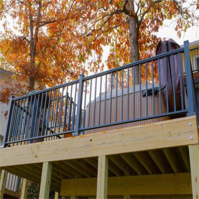 China Modern outdoor decorative balcony stair deck metal stainless steel aluminum fence price for sale