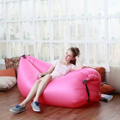 China hangout laybag inflatable banana sleeping bag! for sale