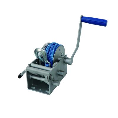 China Heavy Duty BOAT 1500 Kg Capacity Three Gear Winch With Spectra Rope for sale