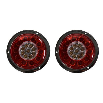 China 4 Inch Combo Lamp Round Truck Trailer Led Tail Lights Round Stop Other for sale