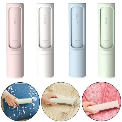 China Sustainable Washable Household Pet Hair Remover Brush Dog Hair Removing 4.3*4.3*18.3cm for sale