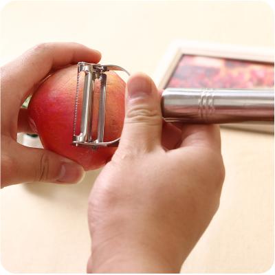 China Stainless Steel Fruit Vegetable Peeler Kitchen Gadgets Paring Knife 17*6cm for sale