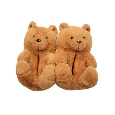 China Cheap Fashion Trend Prices Mom And N I Teddy Bear Slippers In Bulk for sale