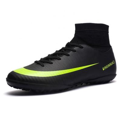 China Durable Mens Sports High Ankle Soccer Boots Shoes Boys Outdoor/Indoor Soccer Cleats Soccer Shoes Soccer Shoes for sale