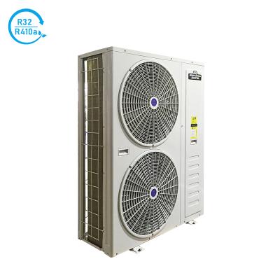 China 220V 380V OEM Low Temperature EVI Heat Pump Inverter Outdoor Packaged Hybrid Air Water Wifi for sale