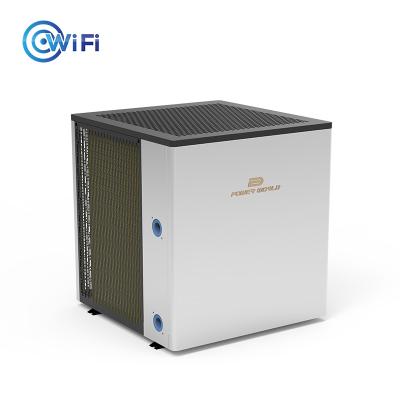 China Outdoor CE GS Certified Comfortable LCD Control Inverter Swimming Pool Heat Pump With Titanium Exchanger for sale