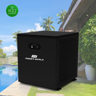 China Mini Pro 5 KW High Outdoor COP Inverter Swimming Pool Heat Pumps For Swimming Pool Heating Cooling for sale