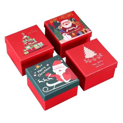 China Packaging For Kids Candy Newest Fashinable Christmas Gift Bags with Santa Claus and Elk for sale