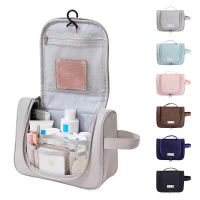 China Customized Color Polyester Hanging Toiletry Bag Perfect for Women's Daily Life Needs for sale