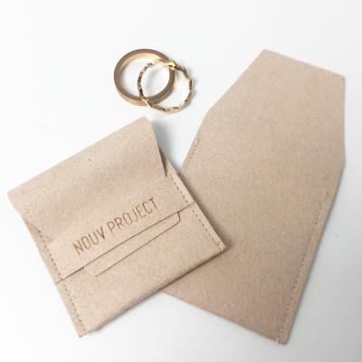 China Small Folded Velvet Jewelry Pouch The Perfect Solution for Custom Jewellery Packaging for sale