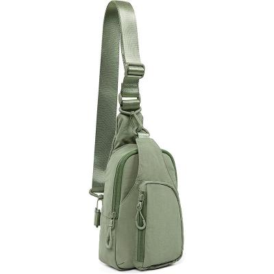 Cina Piccolo Mini Viaggio Sport impermeabile Nylon Spalla Crossbody Sling Bag Per Uomini cuscino in vendita