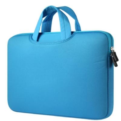 China Maßgeschneiderte Sky Blue Neopren Laptop Taschen für 12 13 15 Zoll gutes Material aus China zu verkaufen