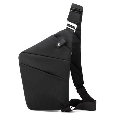 China Customized Multi-function Anti-theft Chest Sling Bag Crossbody Messenger Bag for Men for sale