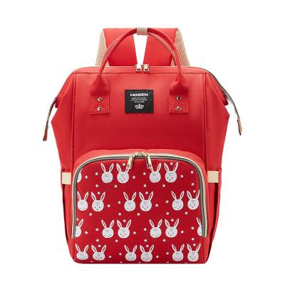 China Bequemer Rucksack-Stil Rucksack Mummy Baby Windel Tasche mit wasserdichtem Material zu verkaufen