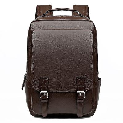 Chine Sac à dos d'ordinateur portable pour homme en cuir PU accepté OEM/ODM avec intercalaire interne d'ordinateur à vendre