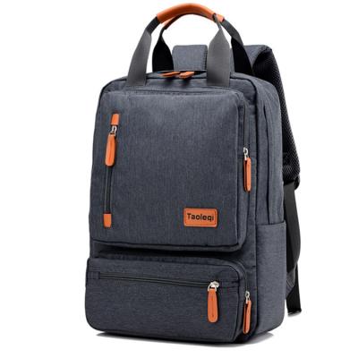 China Hoofdmateriaal Canvas Laptop Tas Een stuk alleen Unisex Design 16 inch Capaciteit Te koop