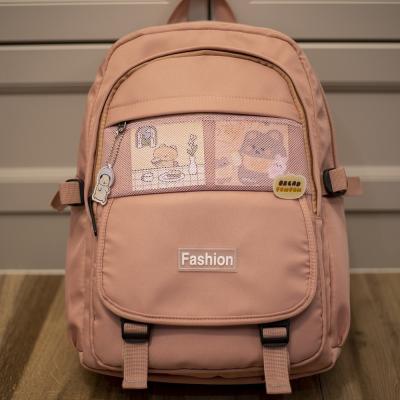 China Mode Outdoor Mädchen Wandern Rucksack mit angepasster Farbe und Cartoon-Muster zu verkaufen