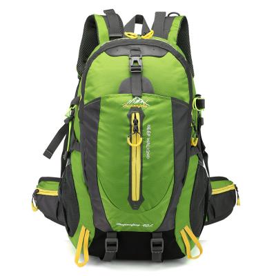 China Mochila de deporte al aire libre impermeable 2021 con material de revestimiento de poliéster y mango duro en venta