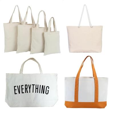 China Gepersonaliseerde Eco Bag Custom Eco Pattern Bags gerecycled gekleurde 100% katoenen zak Canvas Tote Te koop