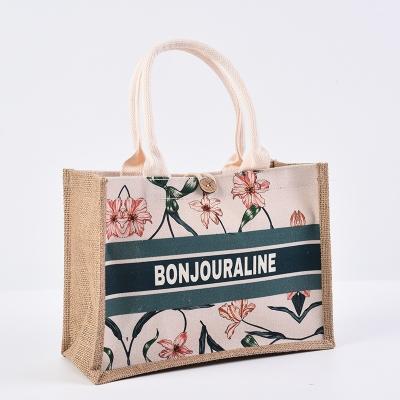 Chine Des sacs à jute personnalisent des sacs à poudre réutilisables pour une taille moyenne sur le marché bangladais à vendre