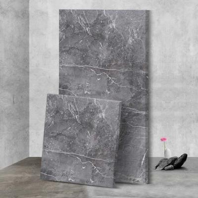 China Modern Hot Selling Turkish Natural Gray Marble High Quality Silver Style Gray Marble Slab Shade New For Home 60*60cm M-YA50H for sale