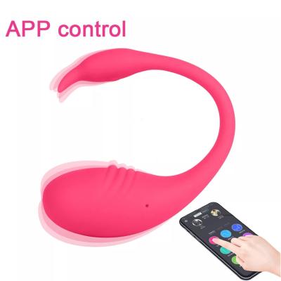 China Strapless APP Control Vibe Strap-on Massager App Smart Control Women Vagina Clitoris Double Stimulate U Type Strap On Vibrador Sex Toys For Men And Women for sale