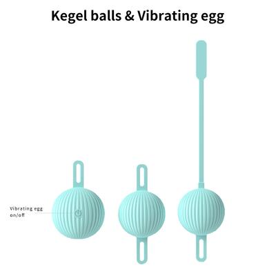 China Strongly Vagina Quickly and Clear Pelvic Balls Vaginal Tightening Silicone Kegel Balls Zsex Soft Silicone Floor Testing Program Kegel Balls for sale