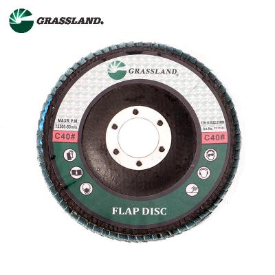 Cina ossido di alluminio 60 Grit Angle Grinder Flap Disc di 115X22mm in vendita