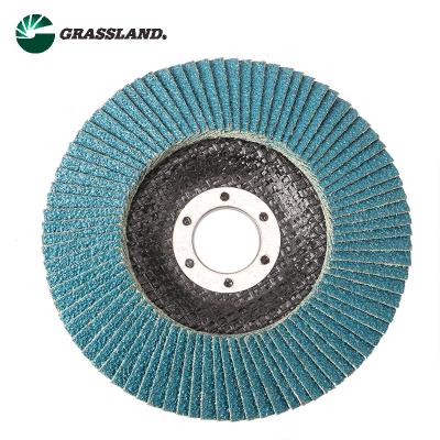 China disco da aleta de 115mm 60 Grit Zirconium Angle Grinder Sanding à venda