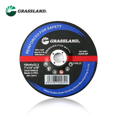 China R Grade 180X6X22.23mm T27 Metal Abrasive Grinding Wheel for sale