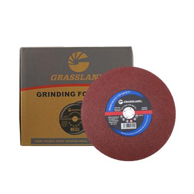 China Flat 355mm Red Abrasives Chop Saw Cutting Wheel for sale