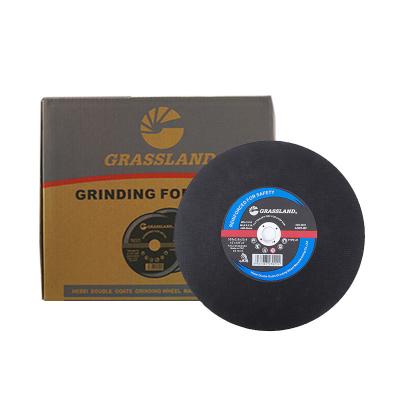 China Grassland Metal 14 Inch Carbon Steel Cutting Disc for sale