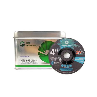 China Disco abrasivo flexible de acero inoxidable de 4 pulgadas del óxido de aluminio en venta