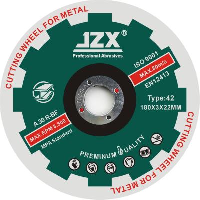 China Jzx T27-7x1/8x7/8 Grinding Corundum Abrasive Cut Off Disc for sale