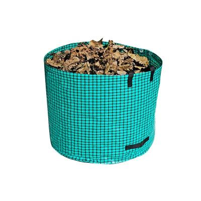 China Hot Selling Reusable 100L Lightweight / Noise Proof Collapsible Recycle Garden Waste Leaf Bag for sale