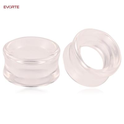 China Environmental Friendly Handmade Glass Measures Ear Plugs Ear Expander Weights Flesh Tunnels Body Piercing Jewelry for sale