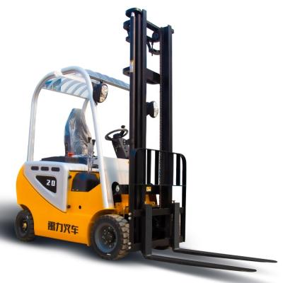 China Counterbalance Design Forklift Low Unit Weight Warehouse Handling Electric Forklift With AC Motor for sale