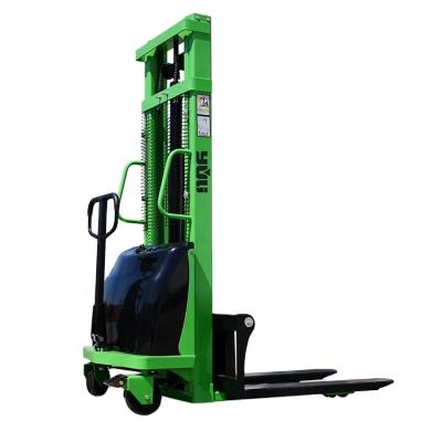 China Garment Shops 1.5 Ton Semi Electric Forklift Hydraulic Electric Warehouse Forklift For Sale for sale