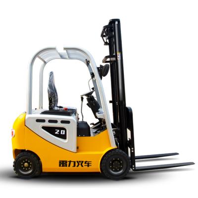 China Counterweight 2 Ton 1.5 Tons 3ton 48v Full Engine Cpd20 Chinese Forklift Truck Cheap Price for sale