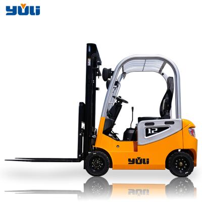 China China's hot sale counterweight 1 ton 2 ton new mini small 3 ton battary intelligent electric forklift for sale