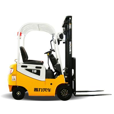 China AC motor of the best small mini small counterweight battery price full 1 ton 1.5 ton 2 ton electric forklift for sale