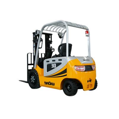 China Counterweight New Arrival 3 Ton Electric Pallet Truck Electric Forklift For Construction Works for sale