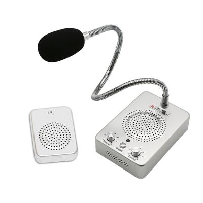 China Bank/Hospital/Dock/Lobby Scenic Spot/Business/Stall/Quality Supplying Guaranteed Single Way Window Double Intercom For Bank DS-237 for sale