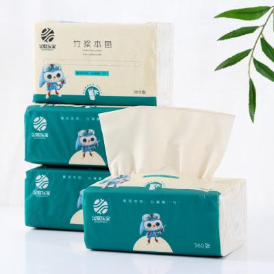 China Strong Water Absorption Promotion Factory Price Eco - Friendly Soft Facial Tissue Natural for sale