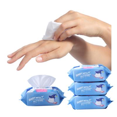 China Eco Korea Eco Friendly Wholesale Biodegradable Single Hand Packing Free Sample Wet Wipes Customize for sale