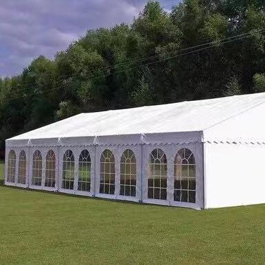 China Water Make Aluminum Strong White Green Clear Tent 10*10m 1015m 15*20m 15*30m t Resistant PVC Top Wall Cover Steel Frame Resistance Wedding Events Marquee Tent for sale