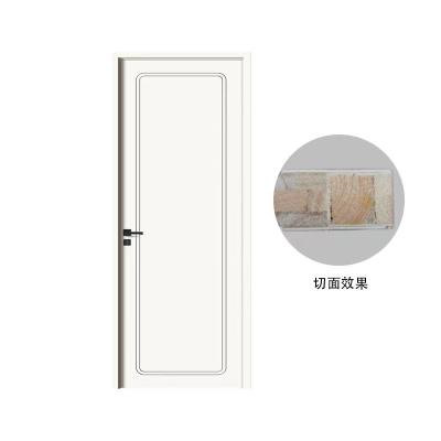 China Modern MOQ 1 Square Meters Aluminum Alloy Frame Door + Glass +accessory/Customized Height Wood Doors for sale